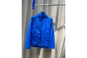 Moncler Hooded Jacket Blue