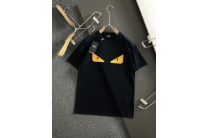 Fendi Short Sleeve T-shirt Black