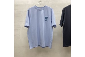 Ami Short Sleeve T-shirt Blue