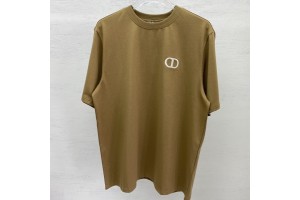 Dior Short Sleeve T-shirt Brown