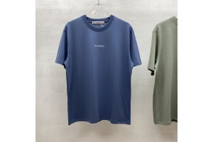 Acne Studios Short Sleeve T-shirt Blue