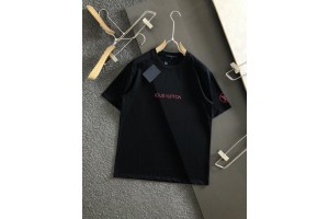 LV Short Sleeve T-shirt - Black