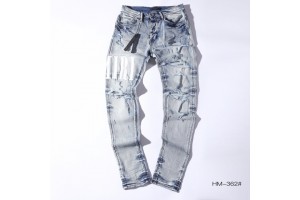 Amiri Distressed Slim-Fit Jeans - Blue