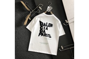 Balenciaga Short Sleeve T-shirt - White