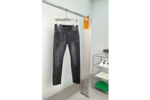 LV Black Washed Demin Jean