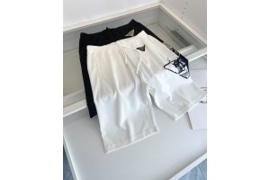 Prada Symbols Shorts Black/White
