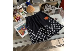 Louis Vuitton Shorts Black/Gray