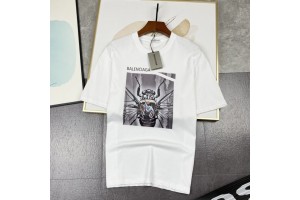 Balenciaga Short Sleeve T-Shirt White/Black