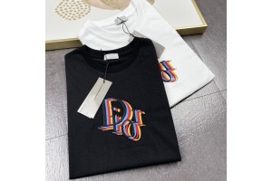 Dior Short Sleeve T-shirt White/Black