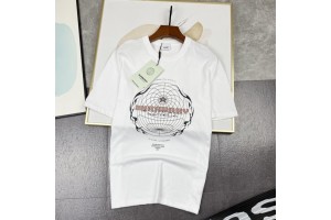 Burberry Short Sleeve T-Shirt White/Black
