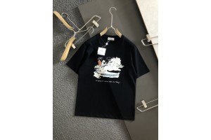 Hermes Short Sleeve T-shirts Black