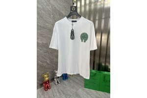 Chrome Hearts Short Sleeve T-Shirt White Green CHH-0005