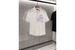 Louis Vuitton Short Sleeve Shirt White