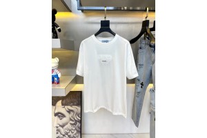 Prada Short Sleeve T-Shirt White/Black