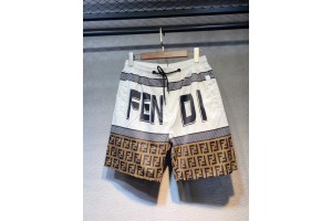 Fendi Shorts White  FEN-0002