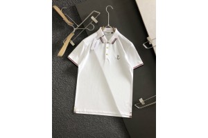 Thom Browne Short Sleeve Polos TB-0001