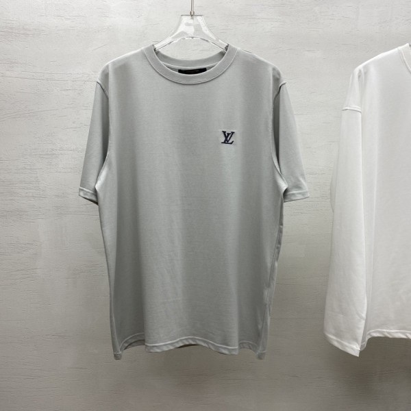LV Short Sleeve T-Shirt Grey