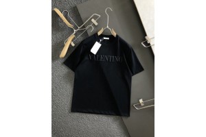 Valentino Short Sleelve Short T - Black